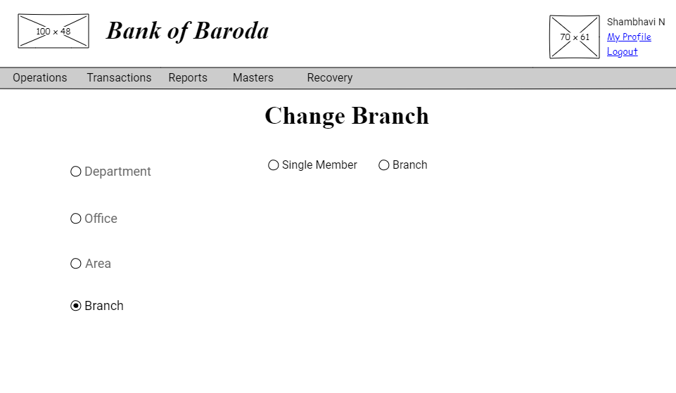 Change Branch Create