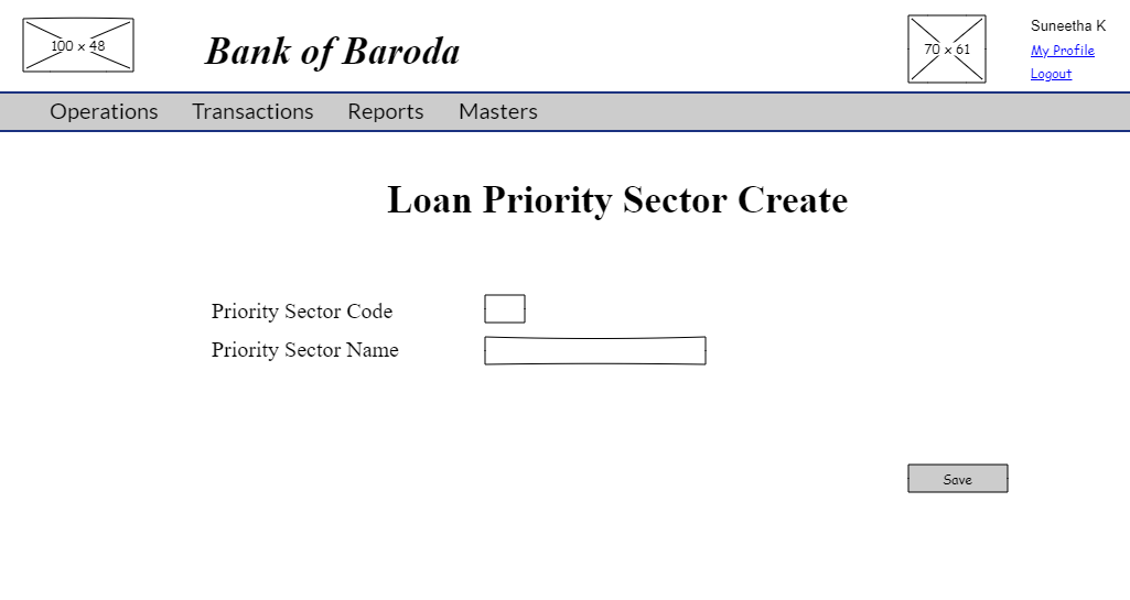 Priority Sector Create