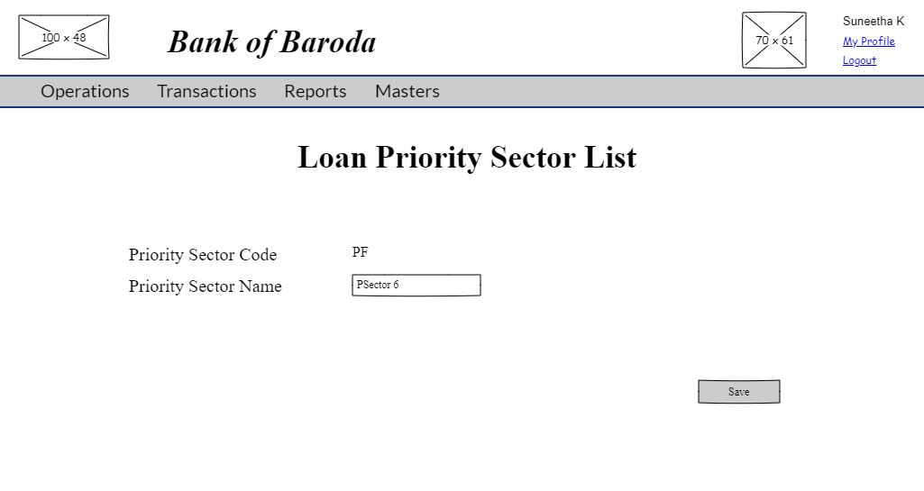 Priority Sector Edit